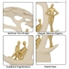 Modern Family Tree Sculpture Showpiece for Home and Office Decor