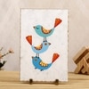 Tweeting Birds Marble Showpiece