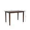 Monterey 4 Seater Dining Set with 4 Chairs (Rubberwood, Dark Cappuccino Finish)