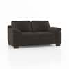 Esquel Premium 2 Seater Fabric Sofa in Stone Grey Velvet Colour