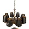 Devansh Metal Electric Wall Light in Multi Colour with Multi Shade Count of 2 Lights