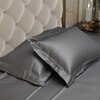 Stoa Paris Satin Pillow Covers,  Premium Plain Pillow Cover Set of 2, 68L x 45W cms - Twilight Embrace
