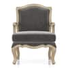 Helena 1 Seater Fabric Loveseat In Natural Colour