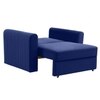 Melano Pull Out Sofa cum Bed in Navy Blue Colour