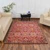 Multicolor Traditional Machine Made Polyester 2 X 5 Feet Carpet
