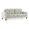 Verona Luxe 3 Seater Fabric Sofa in Adrian Velvet Colour