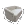 Elegantensemble Wood 2 Seater With Upholstery Non Storage Sofa In Grey Colour