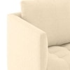 Florence Premium 1 Seater Fabric Sofa in Birch Beige Colour