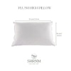Plush Medium Firm Goose Down Pillow 50 X 70 cm