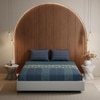 Stoa Paris King Size Bedsheet Bedsheet, Deep Teal