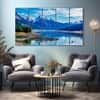The Castle Decor Nature Art Wall Painting Wooden Framed 27x48 Inch (Style 8)