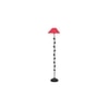 Brighley Black Cotton Shade Floor Lamp