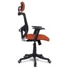 Dreaceo High Back Ergonomic Chair in Orange Colour