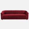 Camro Fabric Sofa (Maroon)
