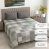 Threads Silky Touch C&S Premium Super King Size Flat Bedsheet 275 x 275 cms