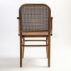 Mehro Solid Wood Dining Chair in Walnut Colour