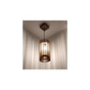 Ventus Beige Solid Wood Single Hanging Light