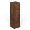 Calcio 4-Tier Engineered Wood Wardrobe In Brown Maple Finish