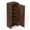 Mavis Engineered Wood Shoe Rack In Brown Maple Finish