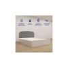 Pingala Engineered Wood Queen Size Bed In White Finish