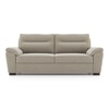 Adelaide Premium 3 Seater Fabric Sofa In Oyster Beige