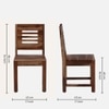 Rick 6 Seater Dining Set In Provincial Teak