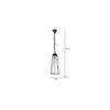 Brixton Black Metal Hanging Light