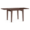 Murphy 6 Seater Dining Table In Dark Walnut Finish