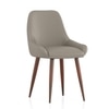 Rickman Fabric Accent Chair in Taupe Leatherette Colour