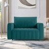 Beliss  Pull Out Sofa cum Bed  in T Blue Colour