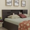 Adikia Engineered Wood King  Size Bed With Drawer Storage (Melamine Finish)