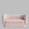 MoirÃ© Fabric Sofa