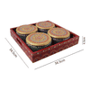 Liberty Tray with 4 Jars