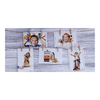 Tayhaa White Wooden Board Collage Photo Frame