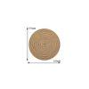 Jute Placemat (Beige , 38 CM x 38 CM , Pack of 4 )