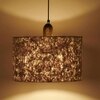 Flake Hanging Lamp Beige - Drum