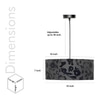 Athie Fabric Hanging Light