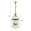 Kiwi Metal Hanging Light
