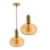 Aerith Glass Hanging Light