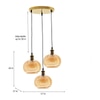 Nala Glass Hanging Light