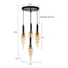 Hans Glass Hanging Light