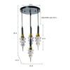 Marlin Glass Hanging Light