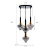 Merida Glass Hanging Light