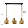 Moana Glass Hanging Light