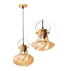 Asher Glass Hanging Light