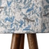 Flake floor lamp blue