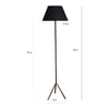 Beatrice - Black Floor Lamp