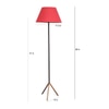 Beatrice - Maroon Floor Lamp