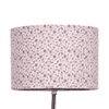 Cormac Multicolour Fabric Floor Lamp with Black Iron Base