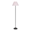 Sonya Multicolour Fabric Floor Lamp with Black Iron Base